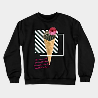 Cactus Ice Cream Crewneck Sweatshirt